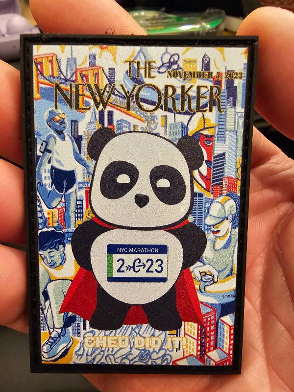 NYC Marathon Patches